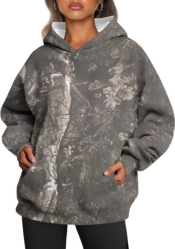 ElisaBerlin™ | Bequemer Camouflage Hoodie - ElisaBerlin - 