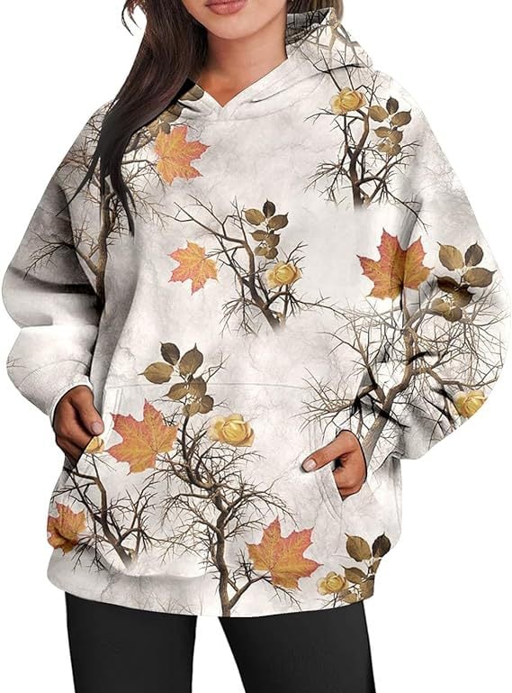 ElisaBerlin™ | Bequemer Camouflage Hoodie - ElisaBerlin - 