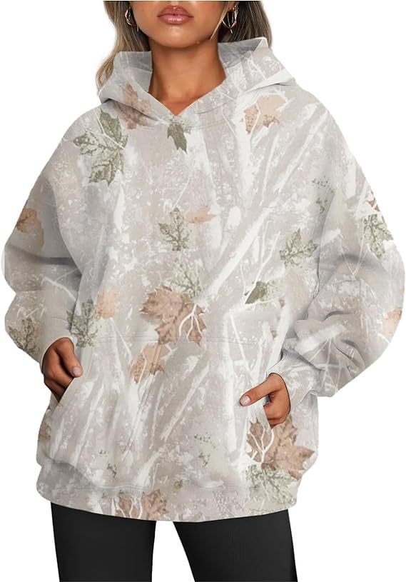ElisaBerlin™ | Bequemer Camouflage Hoodie - ElisaBerlin - 