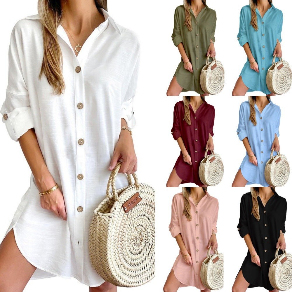 ElisaBerlin™ | Bequemes Freizeit Kleid - ElisaBerlin - 