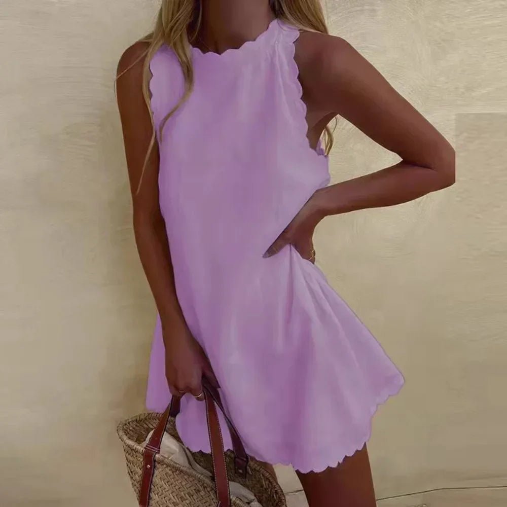 ElisaBerlin™ | Bequemes Stilvolles Baumwollkleid - ElisaBerlin - 