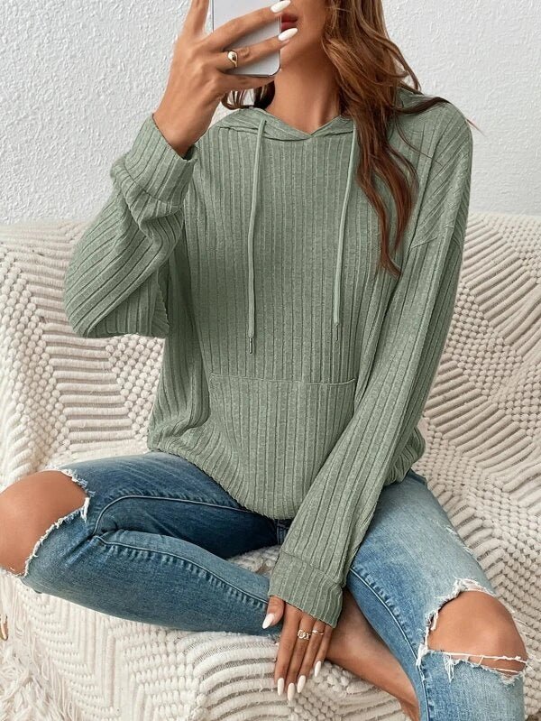 ElisaBerlin™ | Eleganter Kapuzenpullover - Elisa Berlin - 