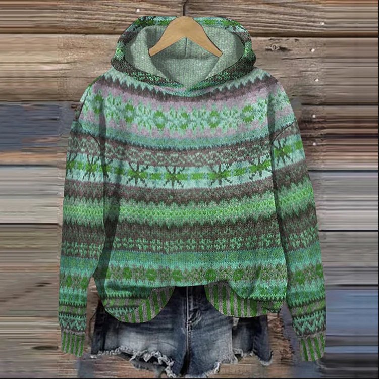 ElisaBerlin™ | Eleganter Musterpullover - Elisa Berlin - Pullover & Westen