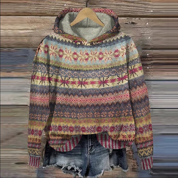 ElisaBerlin™ | Eleganter Musterpullover - Elisa Berlin - Pullover & Westen