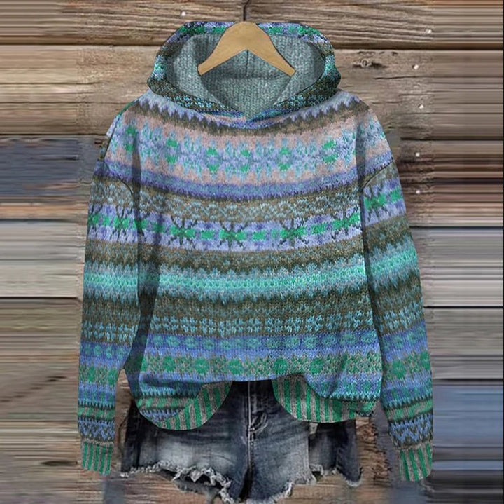 ElisaBerlin™ | Eleganter Musterpullover - Elisa Berlin - Pullover & Westen