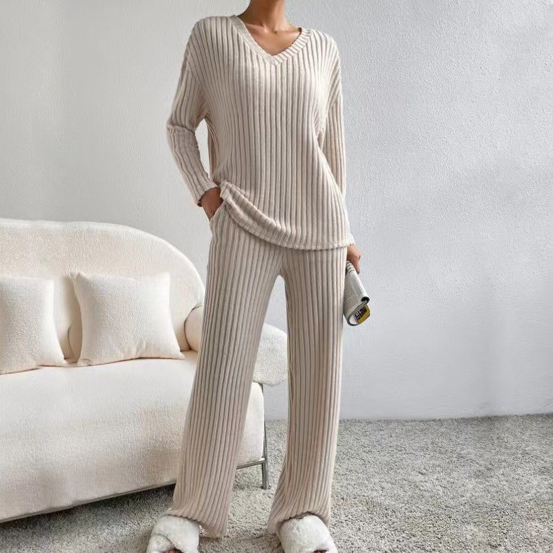 ElisaBerlin™ | Eleganter Ribbed Zweiteiler - Elisa Berlin - 