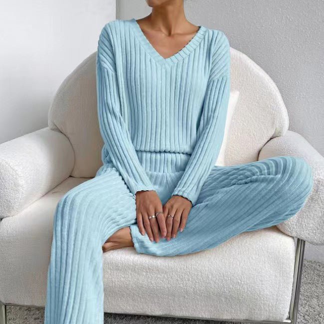 ElisaBerlin™ | Eleganter Ribbed Zweiteiler - Elisa Berlin - 