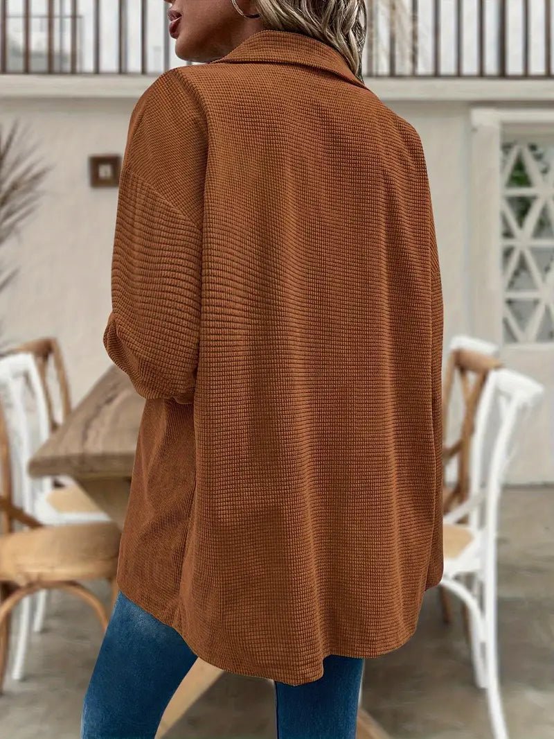 ElisaBerlin™ | Exklusive Flap - Pocket Schulterjacke - Elisa Berlin - 