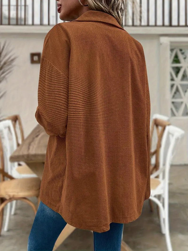 ElisaBerlin™ | Exklusive Flap - Pocket Schulterjacke - Elisa Berlin - 