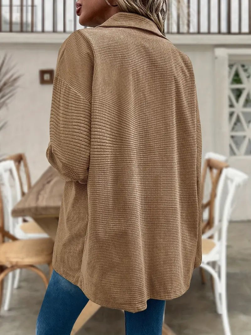 ElisaBerlin™ | Exklusive Flap - Pocket Schulterjacke - Elisa Berlin - 