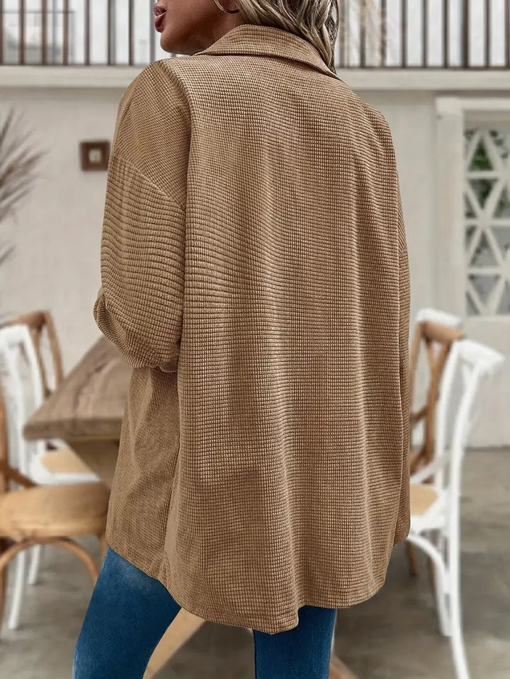 ElisaBerlin™ | Exklusive Flap - Pocket Schulterjacke - Elisa Berlin - 