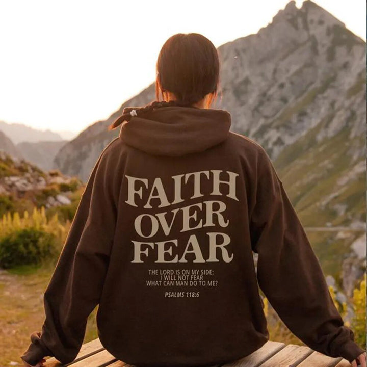 ElisaBerlin™ | Glauben statt Angst Hoodie - ElisaBerlin - 