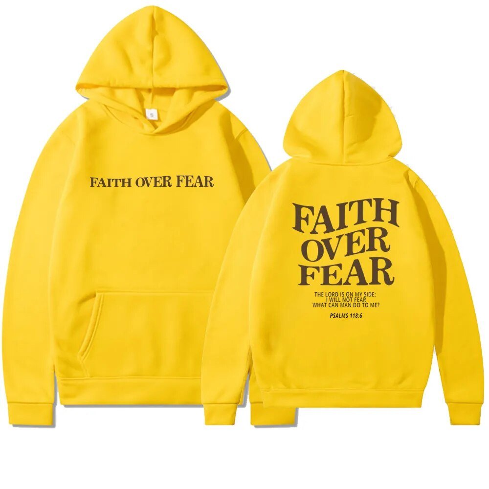 ElisaBerlin™ | Glauben statt Angst Hoodie - ElisaBerlin - 