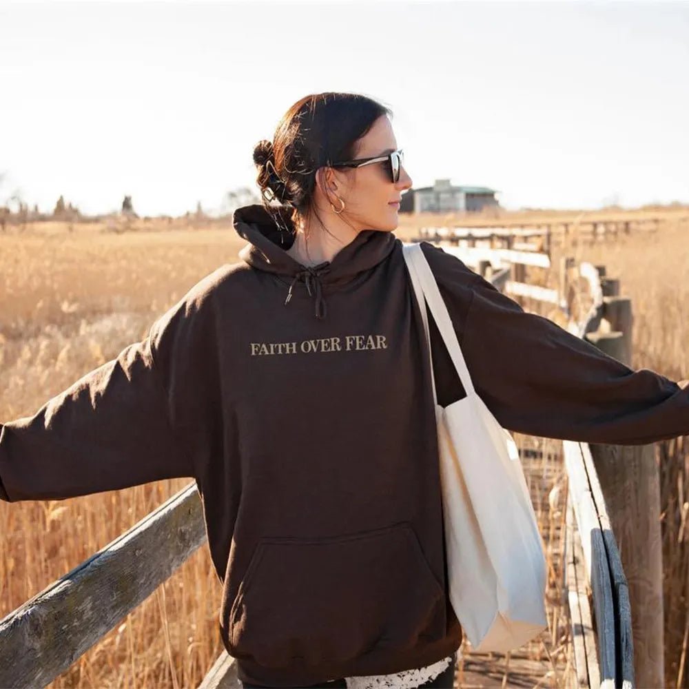 ElisaBerlin™ | Glauben statt Angst Hoodie - ElisaBerlin - 