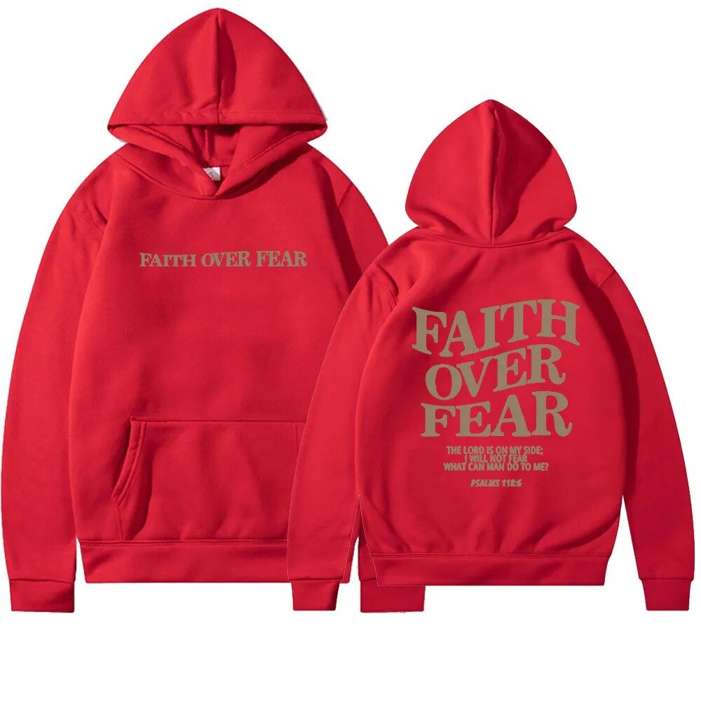ElisaBerlin™ | Glauben statt Angst Hoodie - ElisaBerlin - 