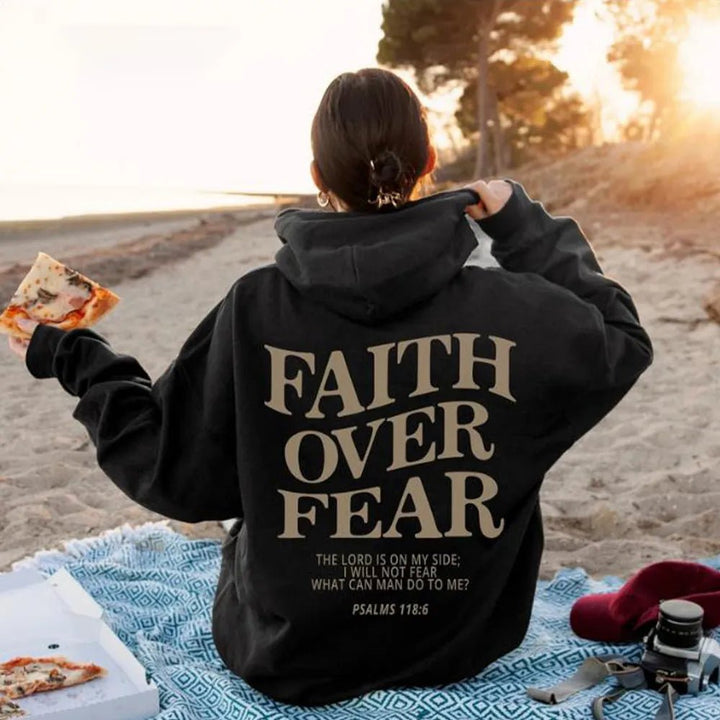ElisaBerlin™ | Glauben statt Angst Hoodie - ElisaBerlin - 