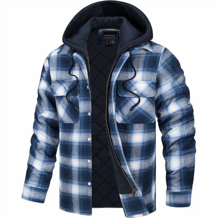 ElisaBerlin™ | Klassische Karo Freizeitjacke - Elisa Berlin - Pullover & Westen