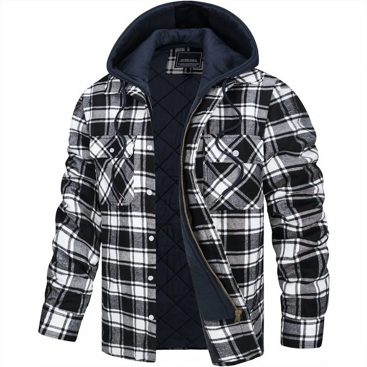 ElisaBerlin™ | Klassische Karo Freizeitjacke - Elisa Berlin - Pullover & Westen