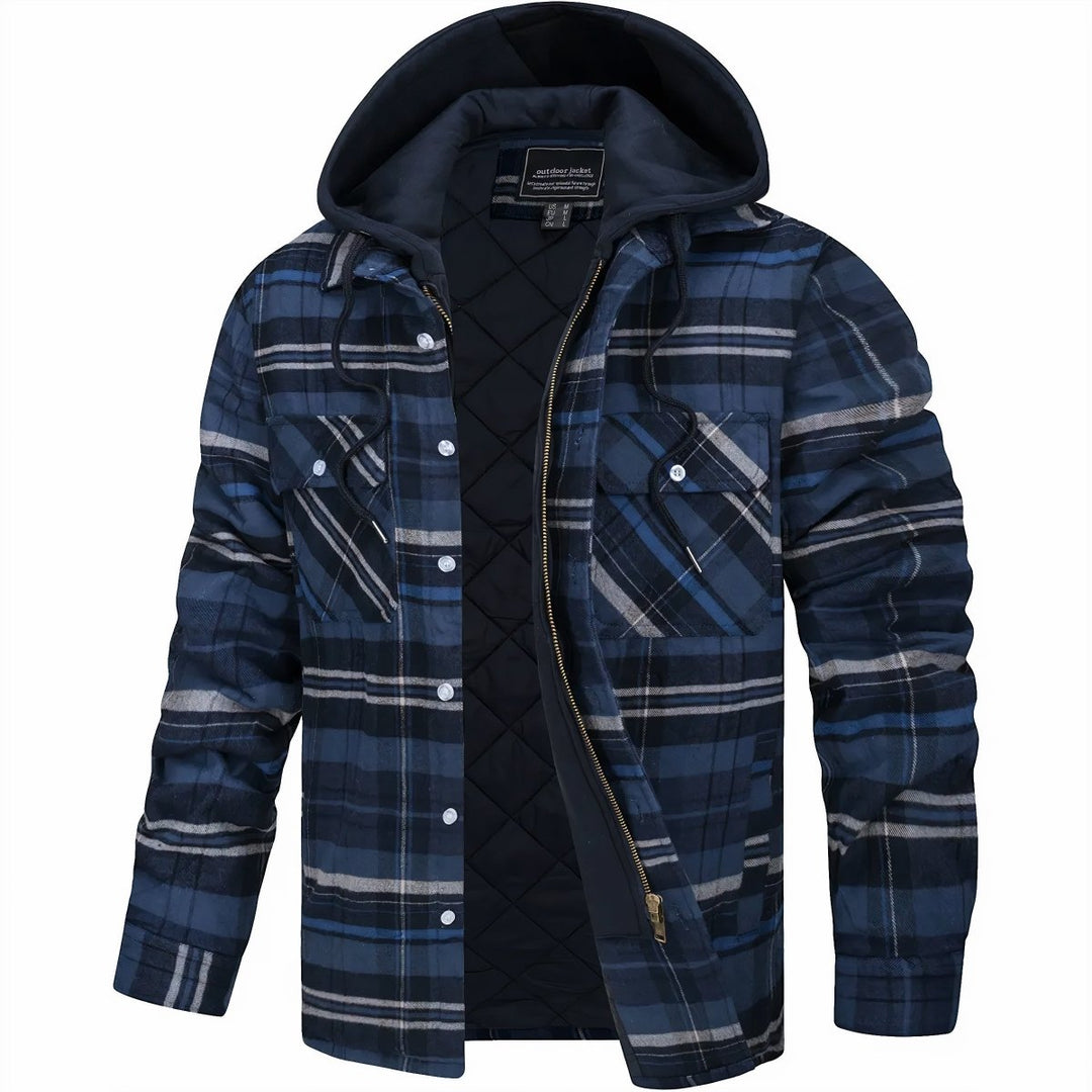 ElisaBerlin™ | Klassische Karo Freizeitjacke - Elisa Berlin - Pullover & Westen