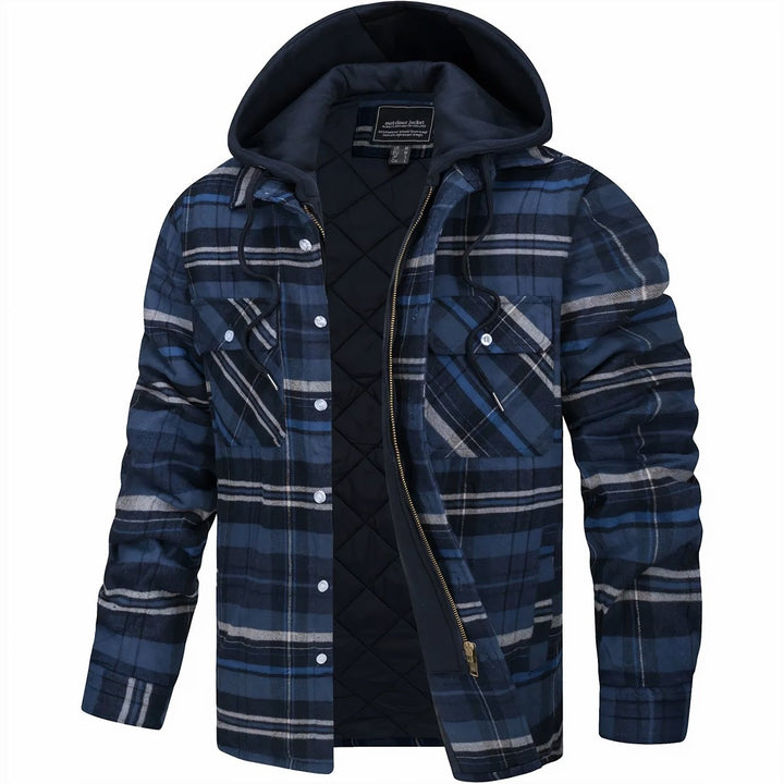ElisaBerlin™ | Klassische Karo Freizeitjacke - Elisa Berlin - Pullover & Westen