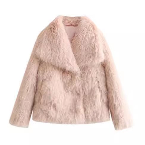 ElisaBerlin™ | Kuscheliger Langer Plüschmantel - Elisa Berlin - Women Winter Coats & Jackets