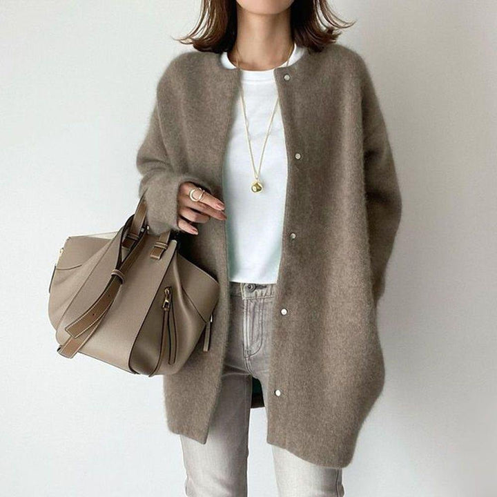 ElisaBerlin™ | Luxuriöse Herbst Strickjacke - ElisaBerlin - 