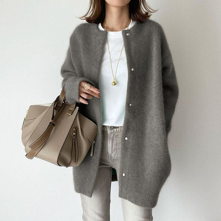 ElisaBerlin™ | Luxuriöse Herbst Strickjacke - ElisaBerlin - 