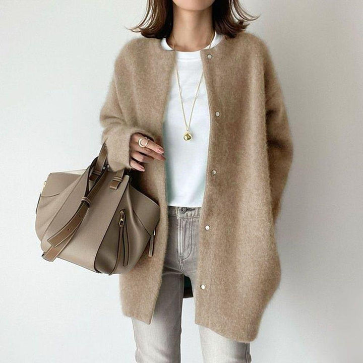 ElisaBerlin™ | Luxuriöse Herbst Strickjacke - ElisaBerlin - 