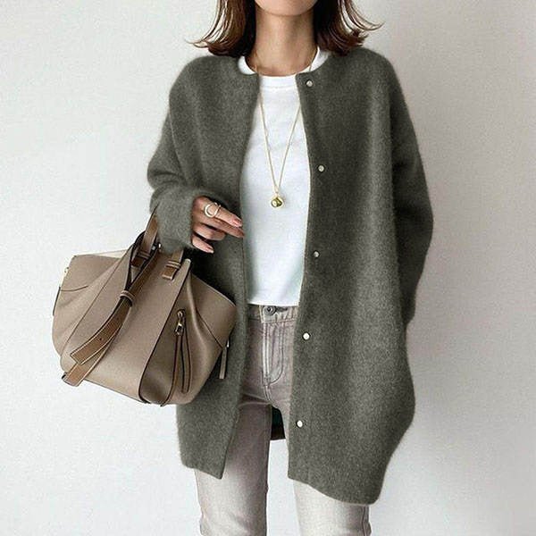 ElisaBerlin™ | Luxuriöse Herbst Strickjacke - ElisaBerlin - 
