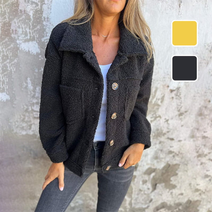 ElisaBerlin™ | Luxuriöse Herbstjacke - Elisa Berlin - Pullover & Westen