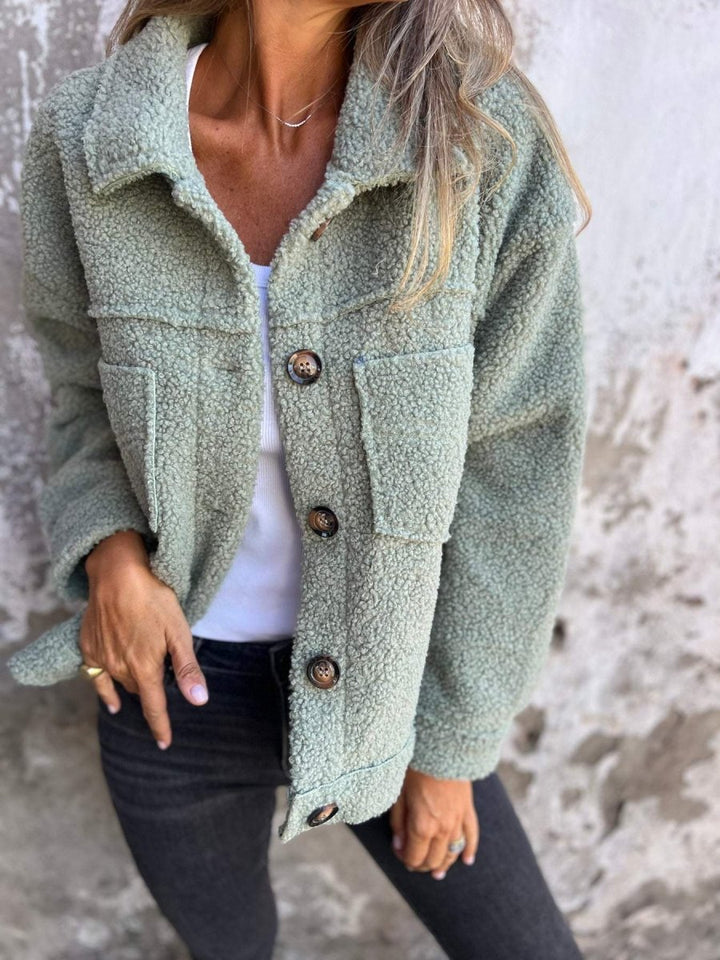 ElisaBerlin™ | Luxuriöse Herbstjacke - Elisa Berlin - Pullover & Westen