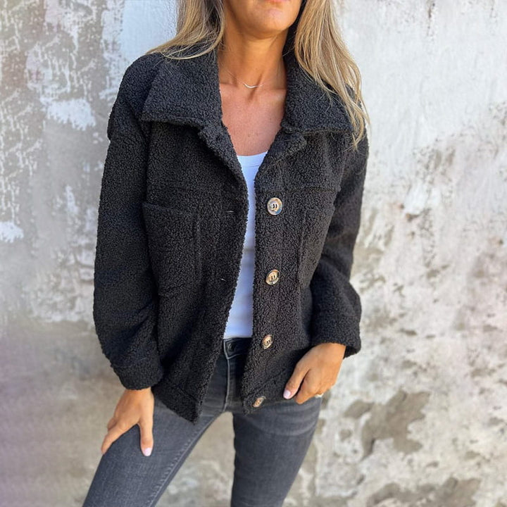 ElisaBerlin™ | Luxuriöse Herbstjacke - Elisa Berlin - Pullover & Westen