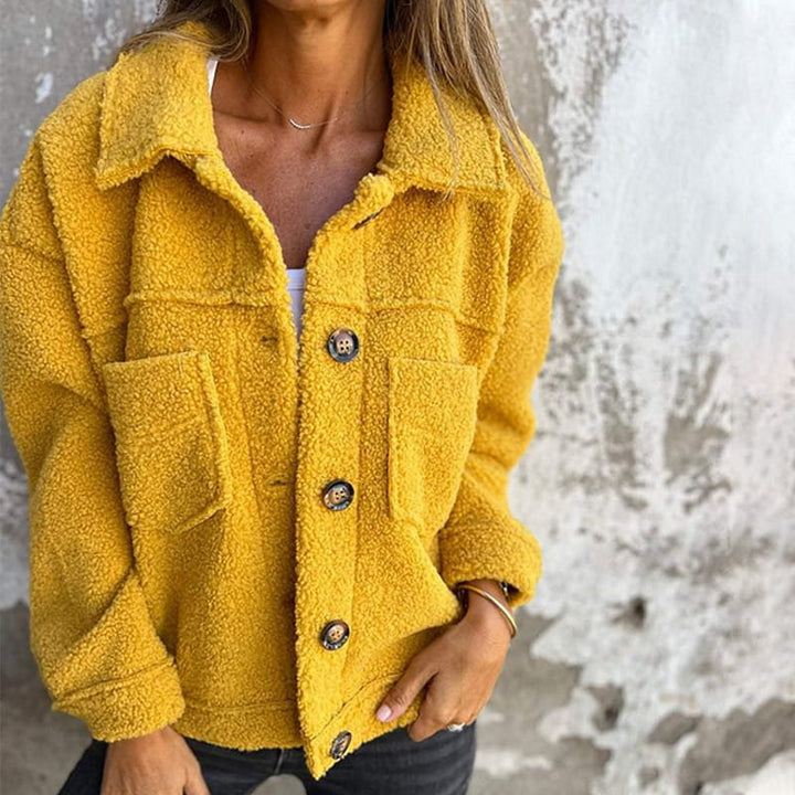 ElisaBerlin™ | Luxuriöse Herbstjacke - Elisa Berlin - Pullover & Westen