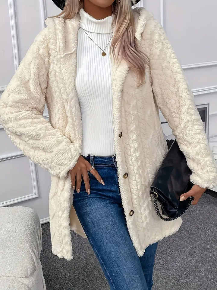 ElisaBerlin™ | Luxuriöser Plüsch Wintermantel - Elisa Berlin - Women Jacket Seasonal