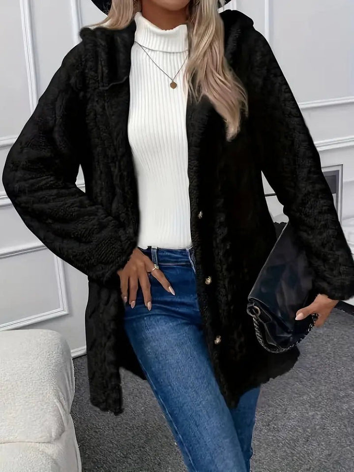 ElisaBerlin™ | Luxuriöser Plüsch Wintermantel - Elisa Berlin - Women Jacket Seasonal