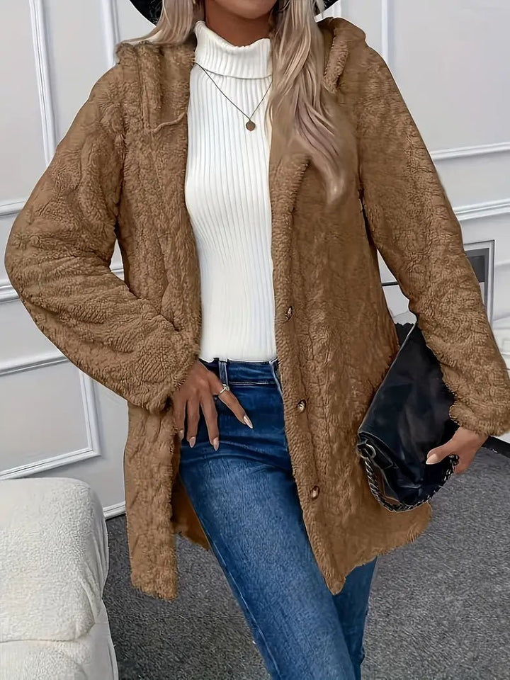 ElisaBerlin™ | Luxuriöser Plüsch Wintermantel - Elisa Berlin - Women Jacket Seasonal