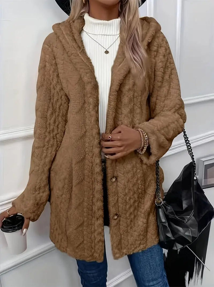 ElisaBerlin™ | Luxuriöser Plüsch Wintermantel - Elisa Berlin - Women Jacket Seasonal