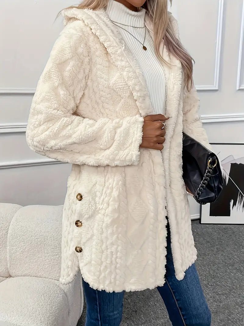 ElisaBerlin™ | Luxuriöser Plüsch Wintermantel - Elisa Berlin - Women Jacket Seasonal
