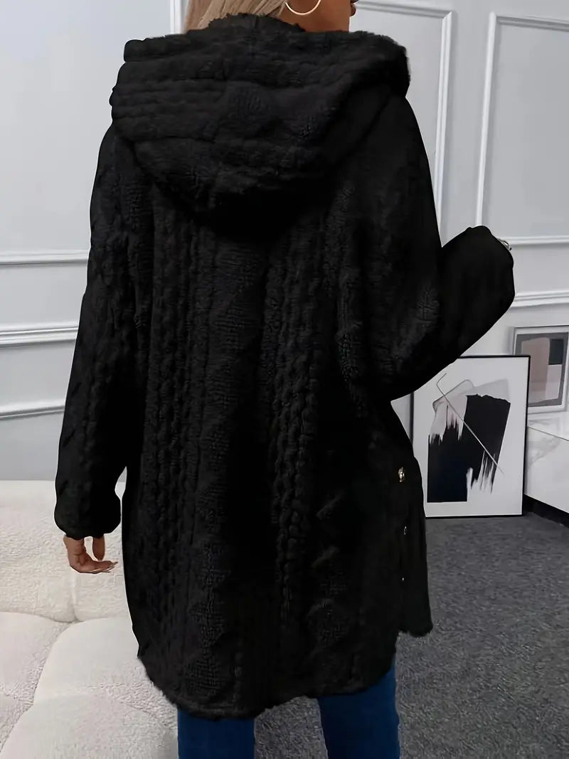 ElisaBerlin™ | Luxuriöser Plüsch Wintermantel - Elisa Berlin - Women Jacket Seasonal
