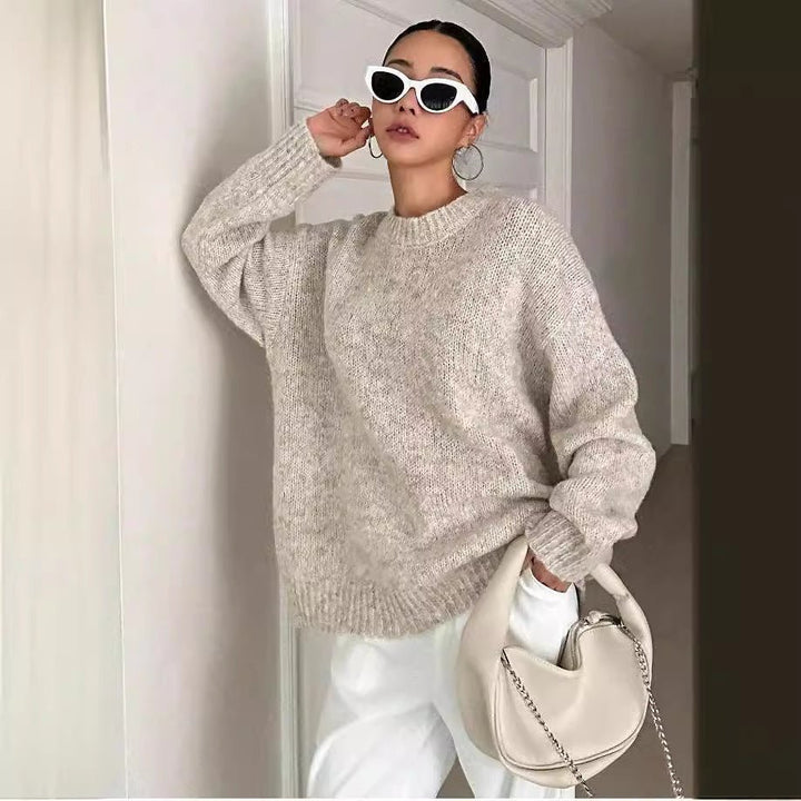 ElisaBerlin™ | Luxuriöser Rundhals - Pullover - Elisa Berlin - 