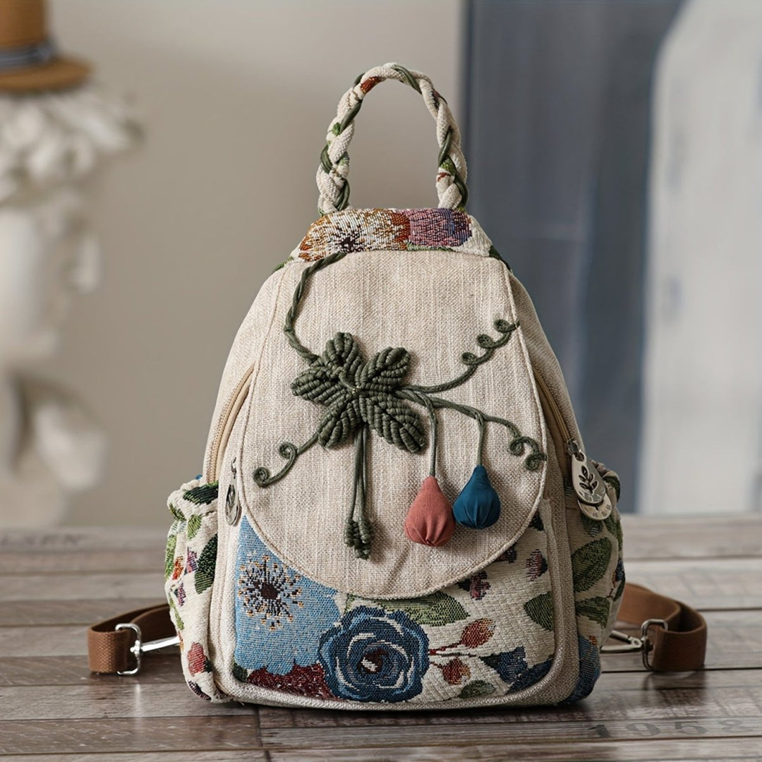 ElisaBerlin™ | Luxuriöser Stickerei - Rucksack - Elisa Berlin - 