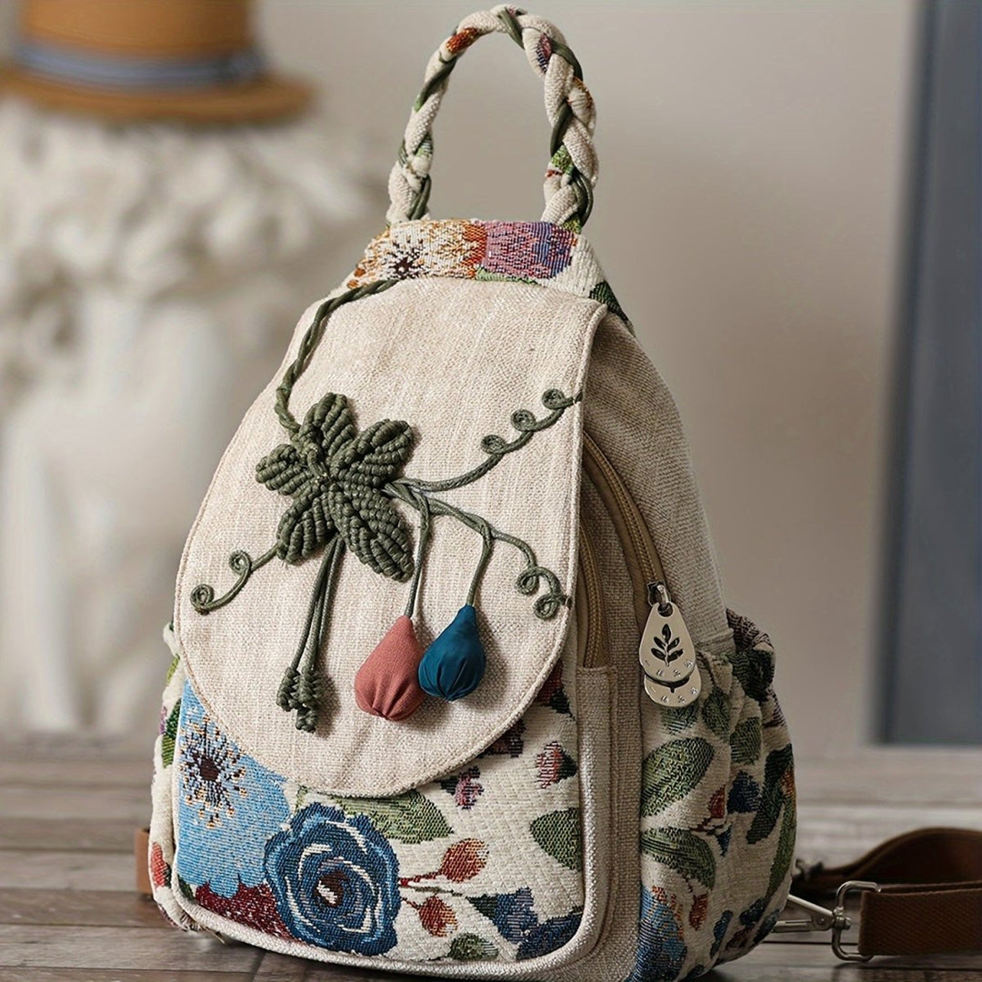 ElisaBerlin™ | Luxuriöser Stickerei - Rucksack - Elisa Berlin - 