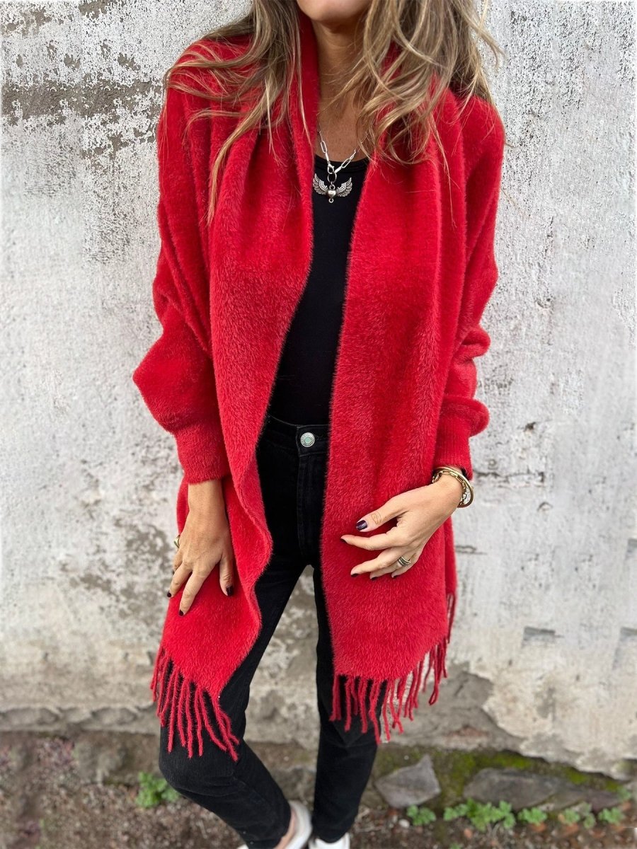 ElisaBerlin™ | Luxuriöser Wickelpullover Eleganz - Elisa Berlin - Pullover & Westen