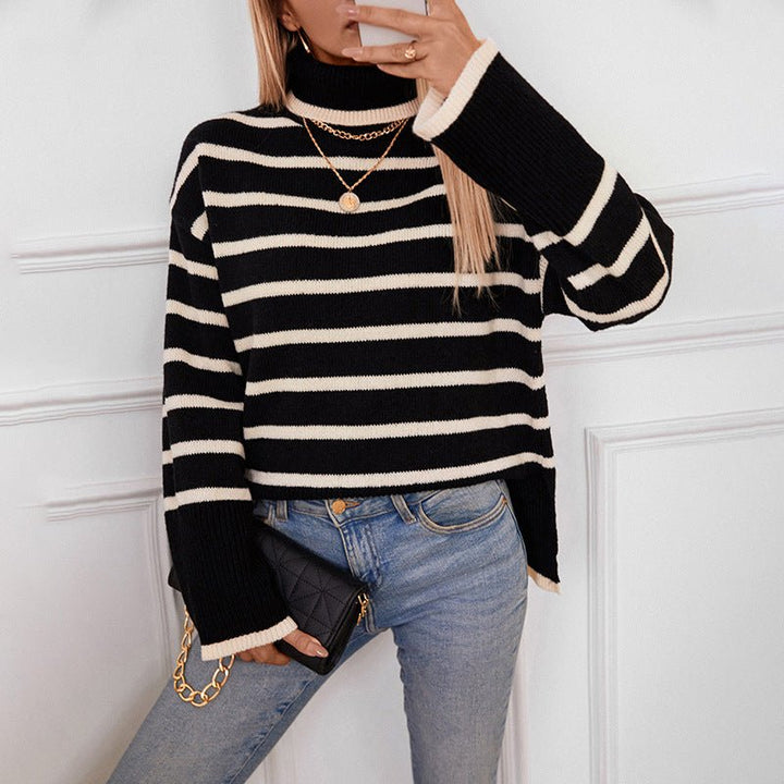ElisaBerlin™ | Luxuriöser Winter Rollkragenpullover - Elisa Berlin - pullover & westen