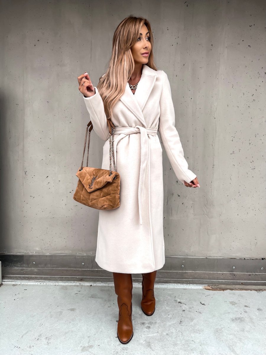 ElisaBerlin™ | Modebewusster Wickelmantel - ElisaBerlin - 