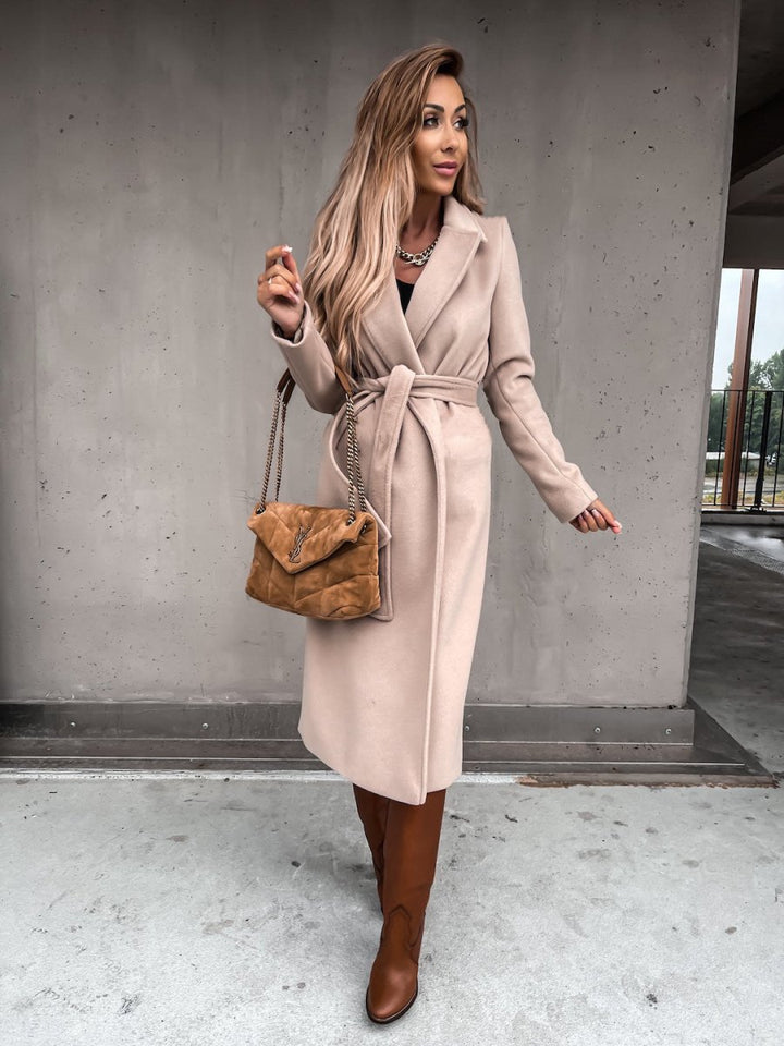 ElisaBerlin™ | Modebewusster Wickelmantel - ElisaBerlin - 