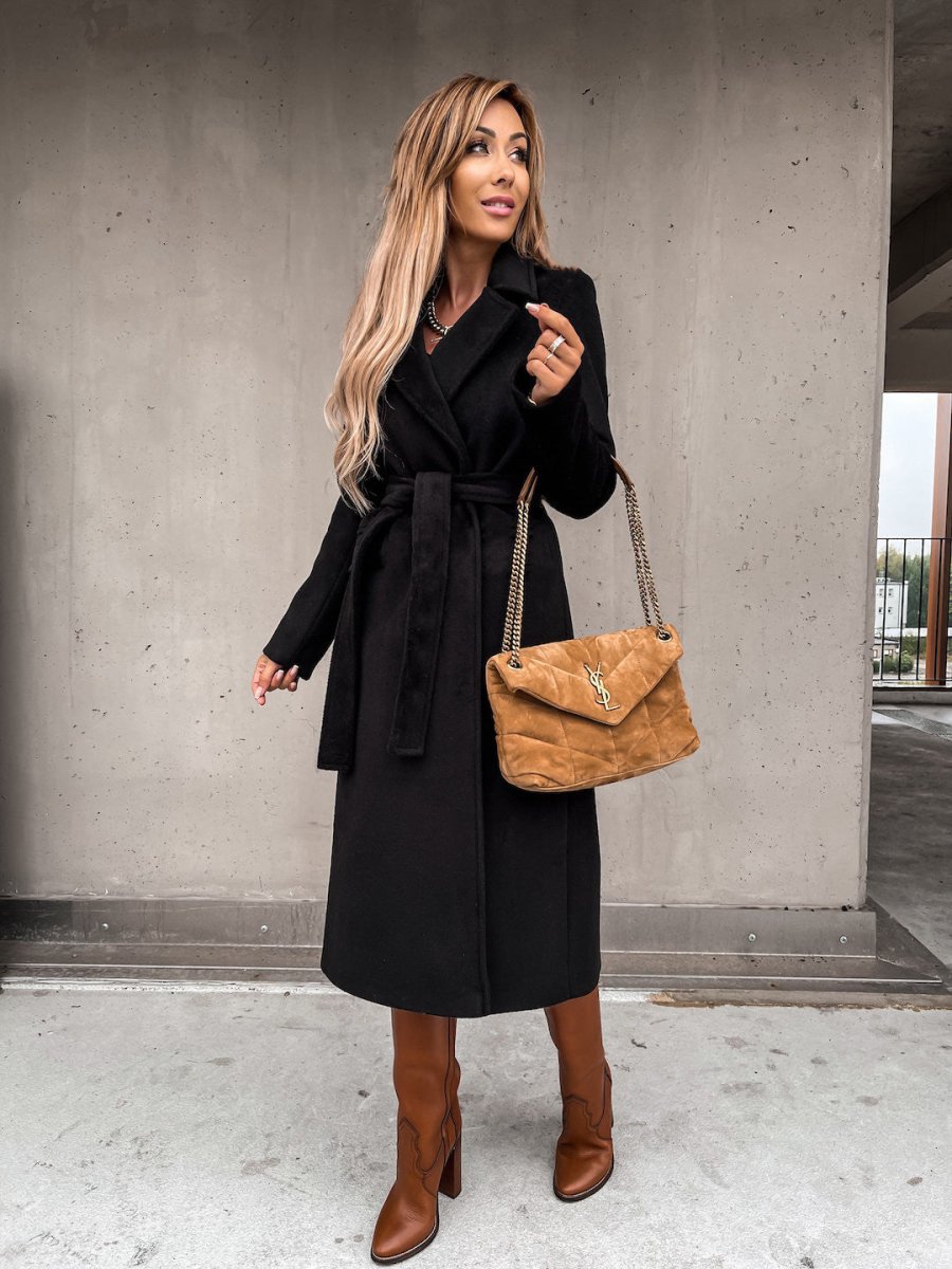 ElisaBerlin™ | Modebewusster Wickelmantel - ElisaBerlin - 