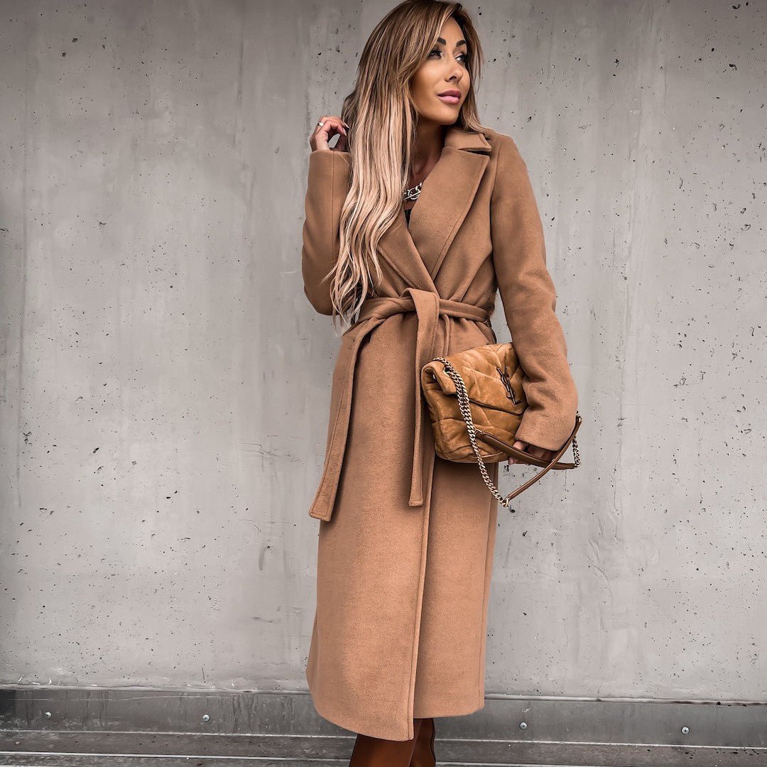 ElisaBerlin™ | Modebewusster Wickelmantel - ElisaBerlin - 