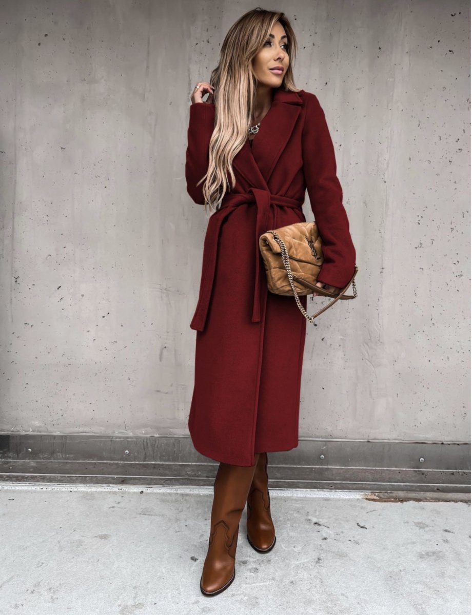 ElisaBerlin™ | Modebewusster Wickelmantel - ElisaBerlin - 