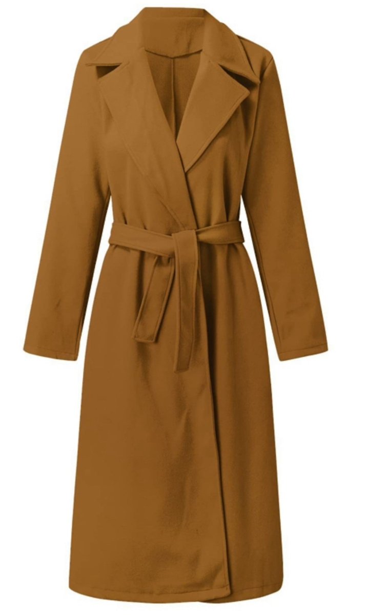 ElisaBerlin™ | Modebewusster Wickelmantel - ElisaBerlin - 